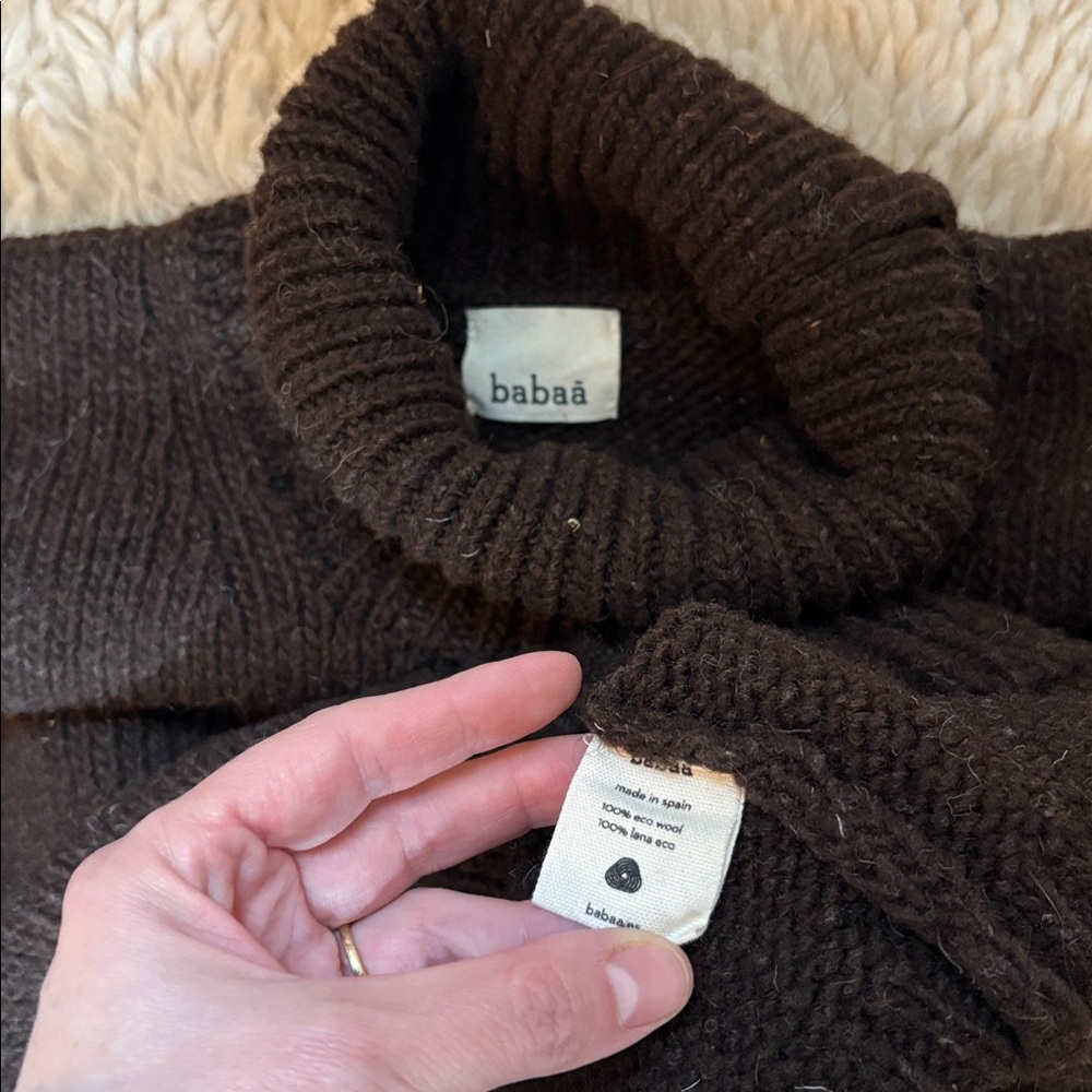 babaa jumper no17 earth - Picture 15 of 17